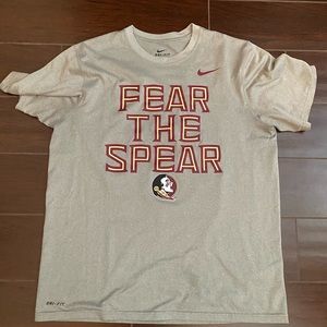 FSU dri fit tee